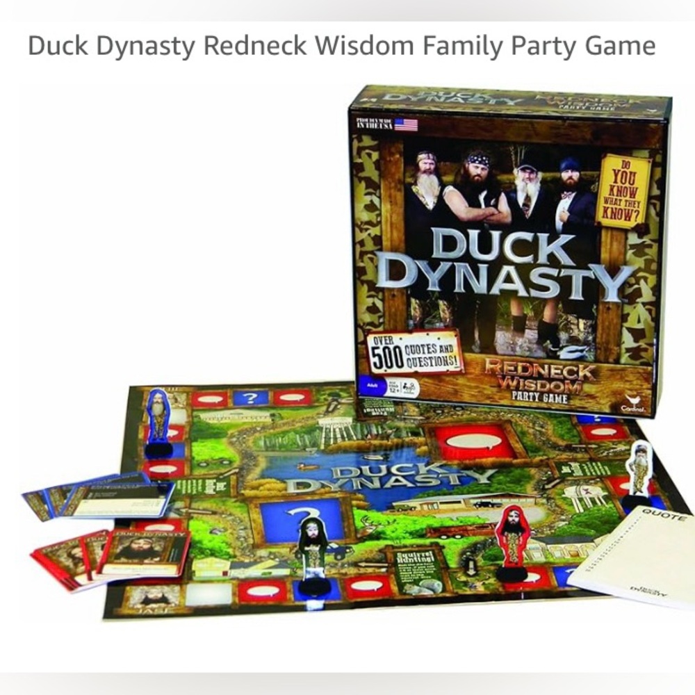 DUCK DYNASTY Redneck Wisdom Family Party Game NEW